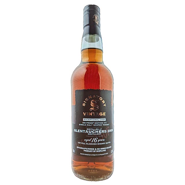 【シグナトリー】グレントファース 16年 100プルーフエクセプショナルカスク 57.1/700[169840][正規輸入][箱なし]