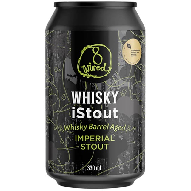 [170514]８wired（エイトワイヤード）Whisky iStoutウイスキー・アイ・スタウト ウイスキー樽熟成インペリアルスタウト 10.5/330【要冷蔵】