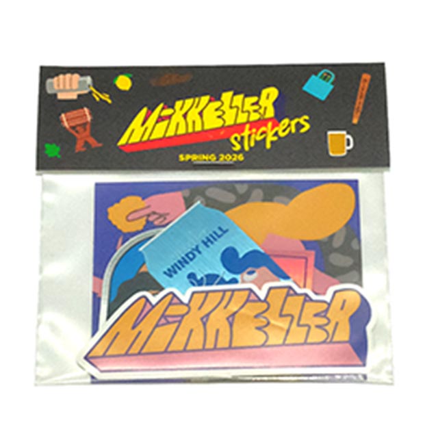 STICKER PACK(ステッカー)MIKKELLER(ミッケラー) 5枚入り [170637]