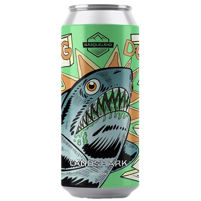 【16缶数量限定】バスクランド ランドシャーク ヘイジーIPA 6.4/440[170839]【要冷蔵】
