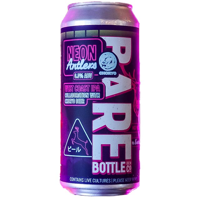 【8缶数量限定】[170862]ベアボトル ネオンアントラーズ ウエストコーストIPA with Choryo Beer(奈良) 6.5/473  【要冷蔵】