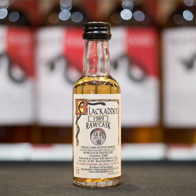 【ブラックアダー】【RAW CASK】モートラック1989 13年 ミニチュア 59.9/50[40045]（140045）