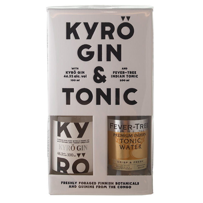 【KYRO】【キュロ】キュロ ジン （旧ナプエ）G&Tパック 100ml + フィーバーツリー トニック  42/100+200[40774][正規輸入]［箱入］(140774)