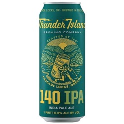 サンダーアイランド 140IPA パシフィックノースウエストIPA 6.8/473[165418]