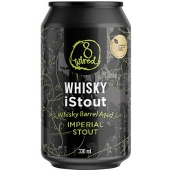 [170514]８wired（エイトワイヤード）Whisky iStoutウイスキー・アイ・スタウト ウイスキー樽熟成インペリアルスタウト 10.5/330【要冷蔵】