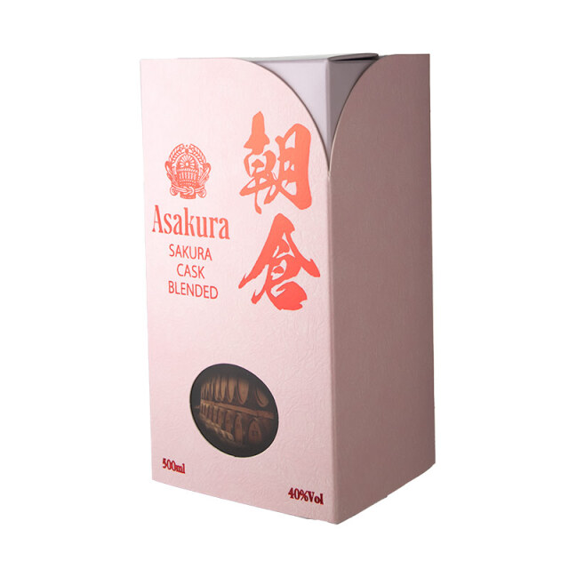 朝倉 SAKURAカスクブレンド 樽熟成麦焼酎(リキュール) 40/500