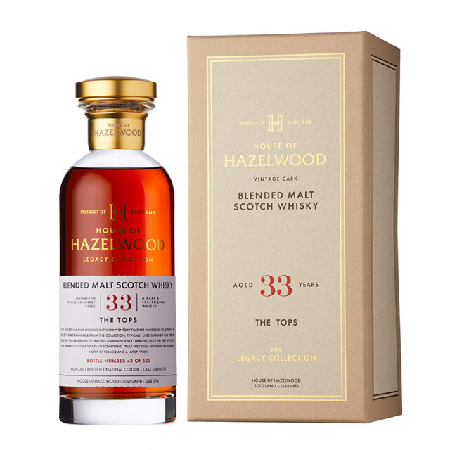 ハウスオブヘイゼルウッド 33年 The Tops 51.6/700[161722][正規輸入