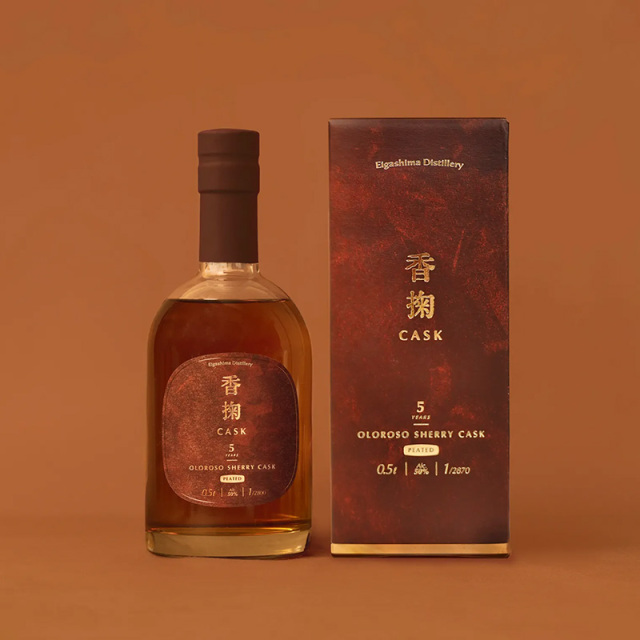 江井ヶ島酒造】シングルモルト香掬 5年 オロロソシェリーヘビ