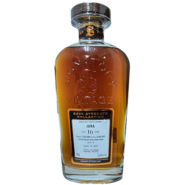 シグナトリー】【カスクストレングス】ジュラ 2009 16年 54.4/700