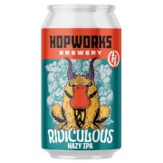 HUB リディキュラス ヘイジーIPA 6.6/355　[164136]