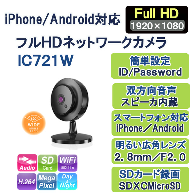 IC721w,ネットワークカメラ
