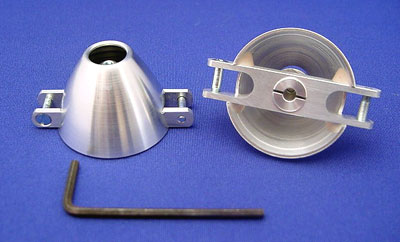 アルミ・ターボ・折ペラスピンナー40/2.3 (1555)