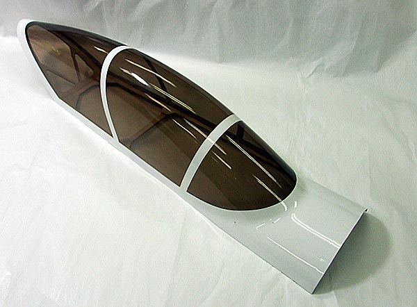 SUKHOI 50E V1用スペアキャノピー(ホワイト)