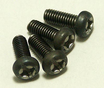 ニフテック チタン M3X6 ナベ小ネジ(+)4本入り(B-29406) 【メール便可】