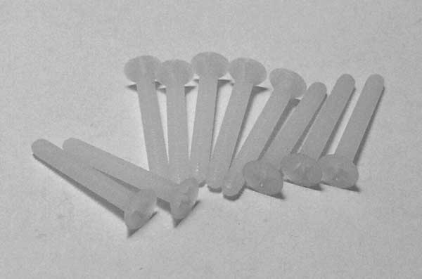 GRAUPNERナイロンサラプラスネジM5X40mm10本入り(5892.40) 【メール便可】