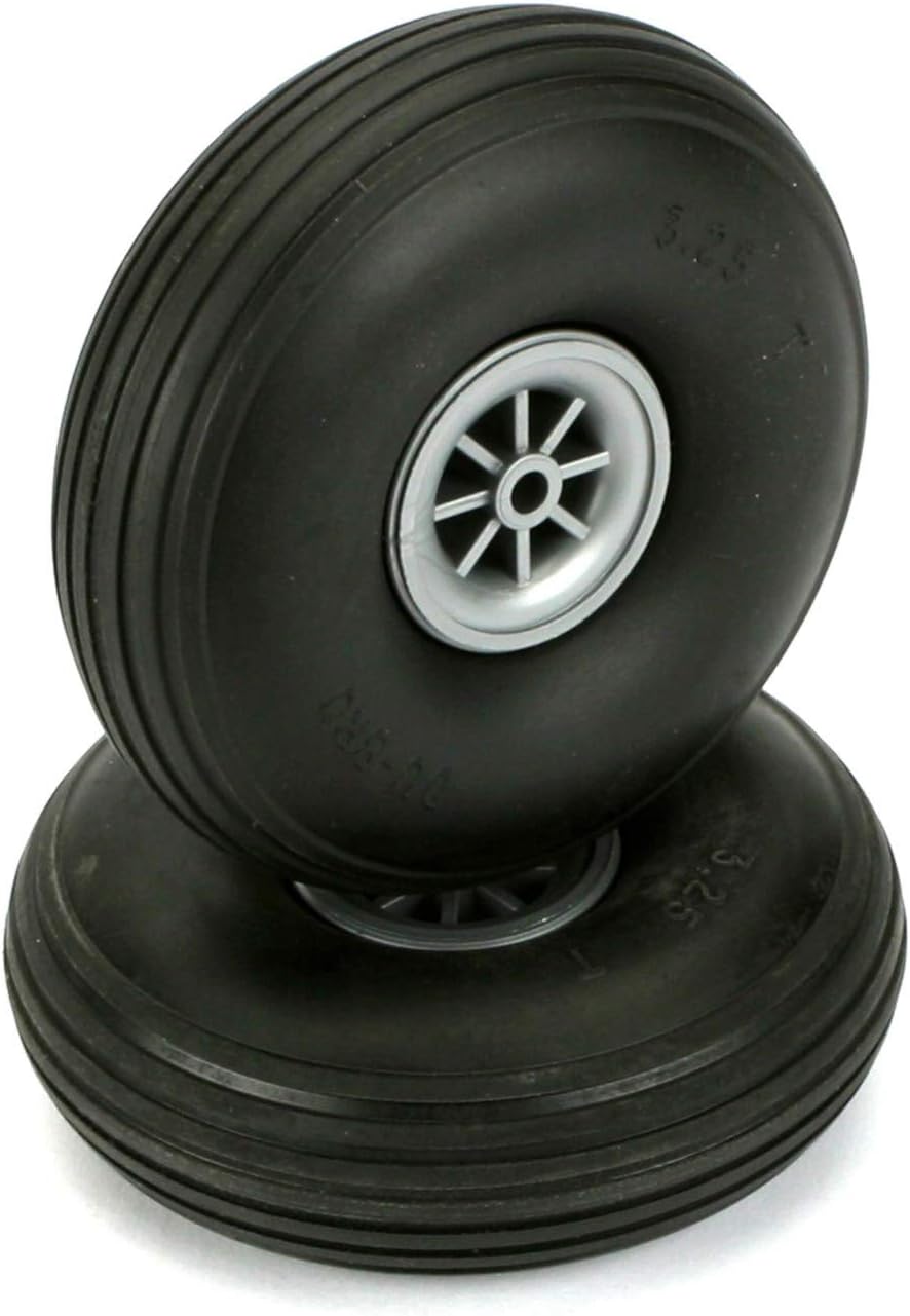 DUBRO 325T スレッドホイール Treaded Wheels 3-1/4インチ (83mm)