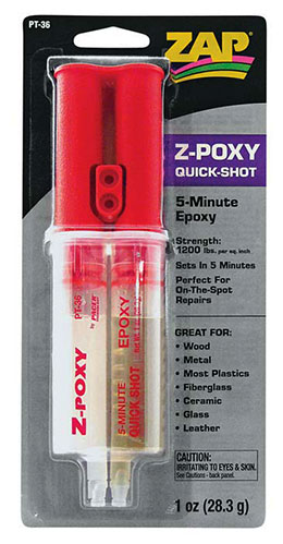ZAP PT36 Z-POXY 注射器型エポキシ5分 1oz (30ml)
