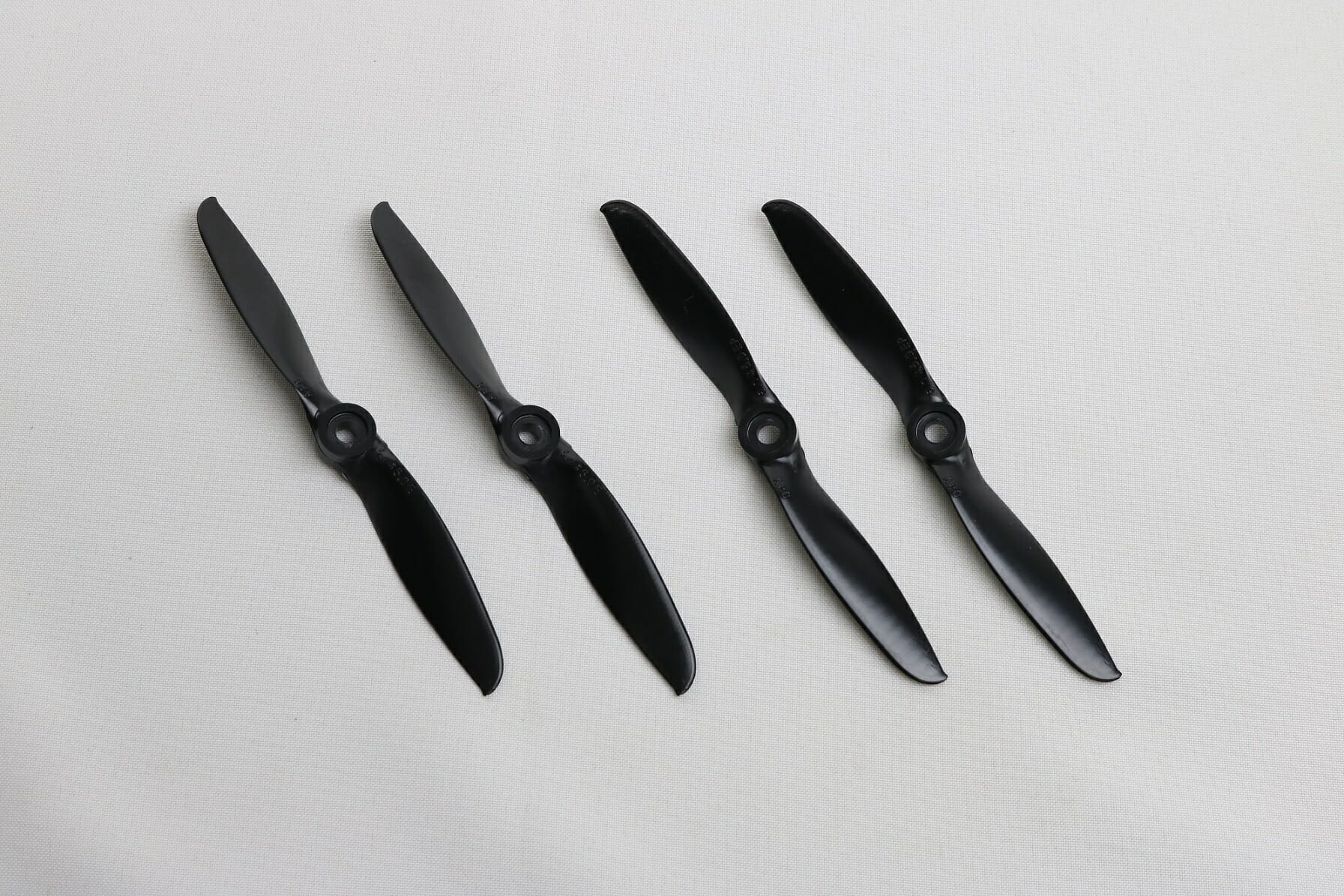APC 5.1x5E FPVドローン用強化プロペラ4本セット（黒）