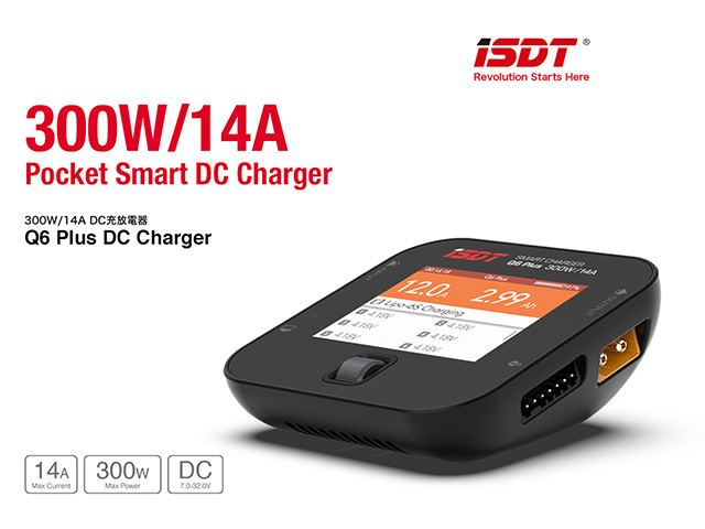 G-FORCE 200W/14A DC充放電器 Q6 Plus DC Charger