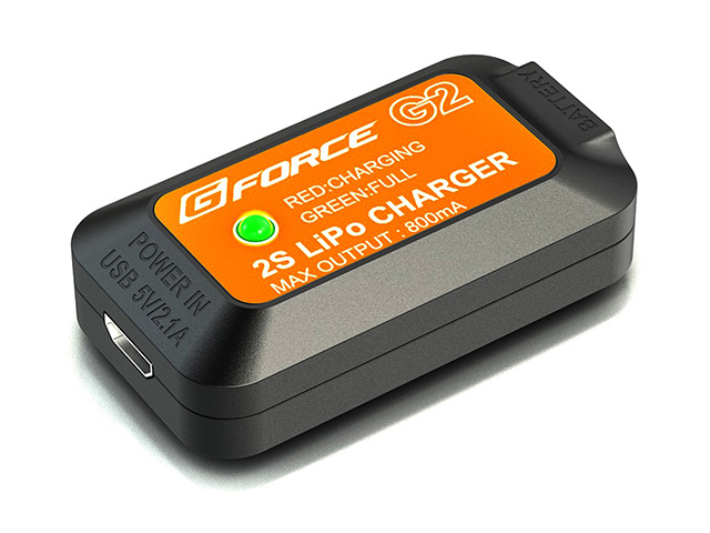 G-FORCE 2セルリポ専用充電器 G2 2S Lipo Charger