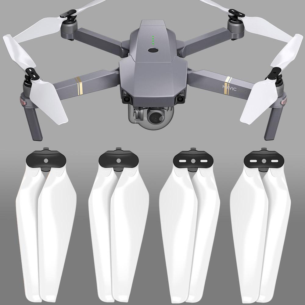 MA DJI Mavic Pro & Pro Platinum用アップグレード・プロペラ  MR-MC　8.3x4.4  (白）4本セット