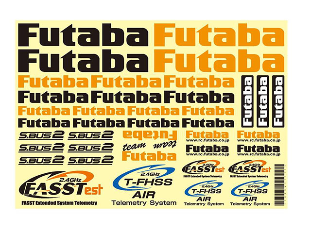 FUTABA 空用オリジナルステッカー