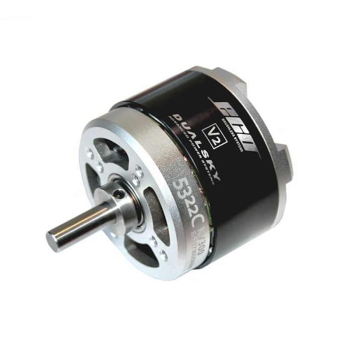 デュアルスカイ ECO 5322C-V2 アウトランナーブラシレスモーター (300RPM/2560W)