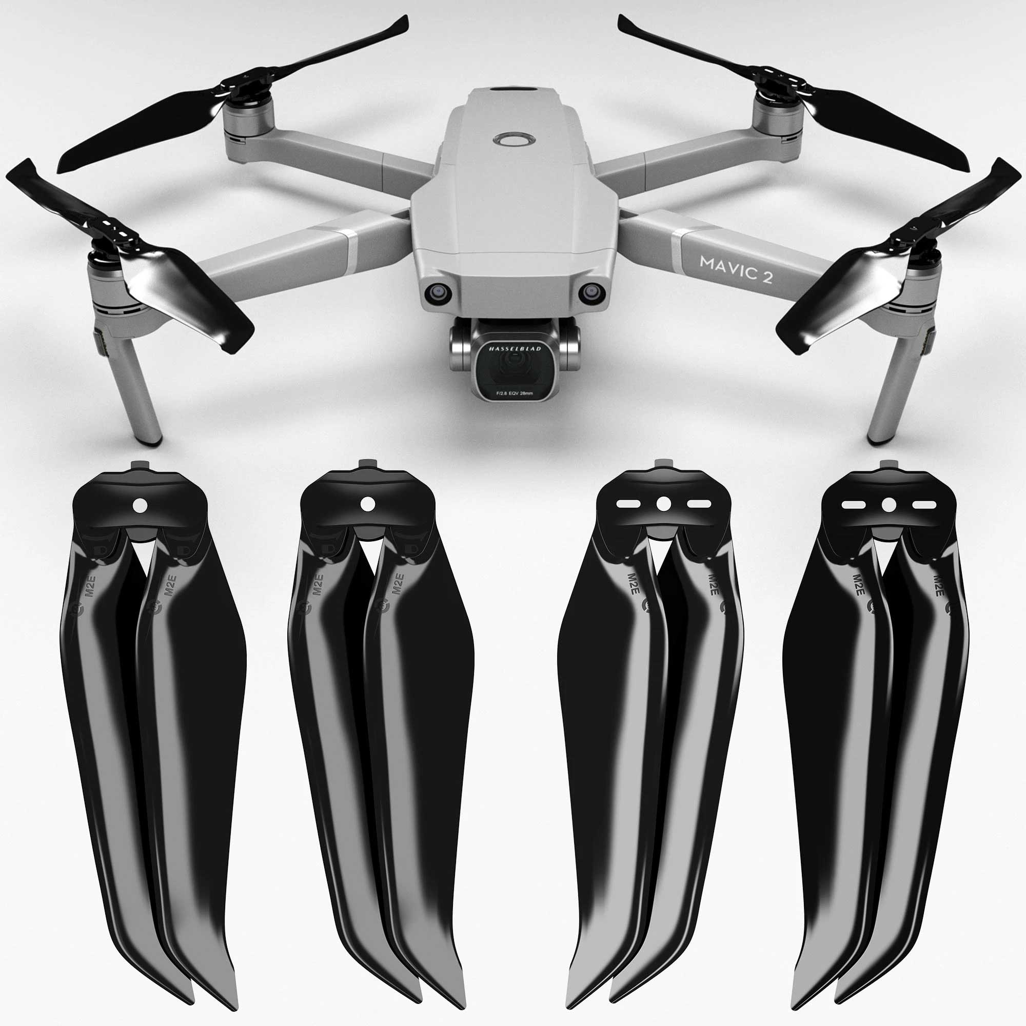 MA DJI Mavic 2用 STEALTH　アップグレード・プロペラ 8.9ｘ4.9