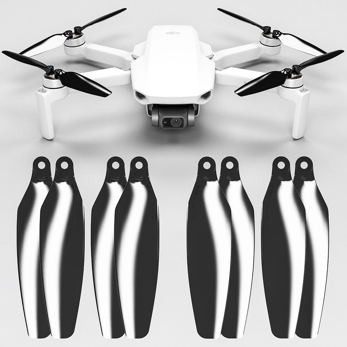 MA DJI Mini 2/Mini SE用 STEALTHアップグレード・プロペラ