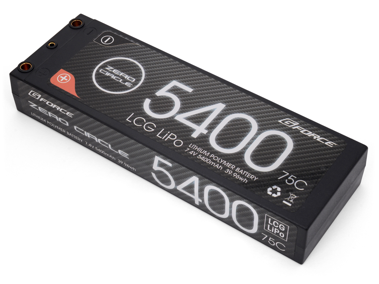 G-FORCE ZERO CIRCLE LCG 7.4V GE220 カー用リポバッテリー