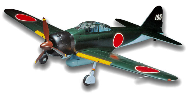 PILOT 1/9.1 ゼロ戦 22型 バルサキット 12172