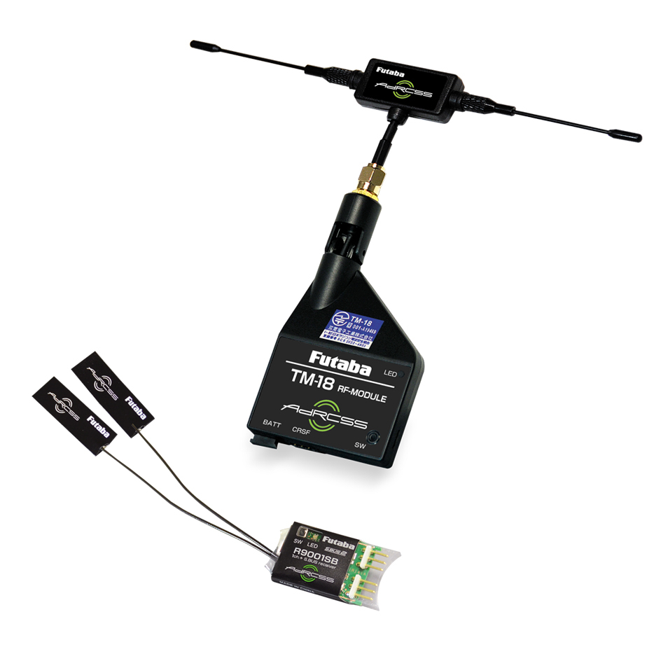 FUTABA TM-18 920MHz RFモジュール レシーバーセット 00107317-3