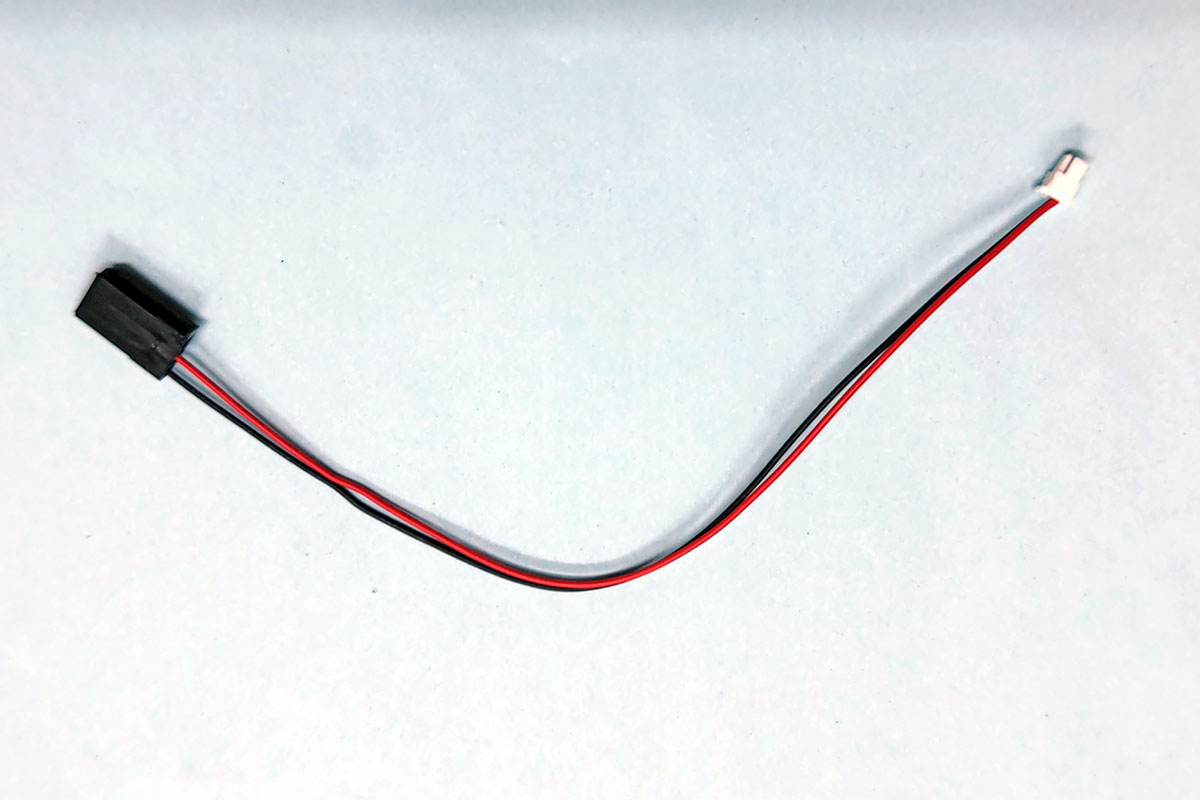 Braveridge製リモートID用電源ケーブル(Futaba)