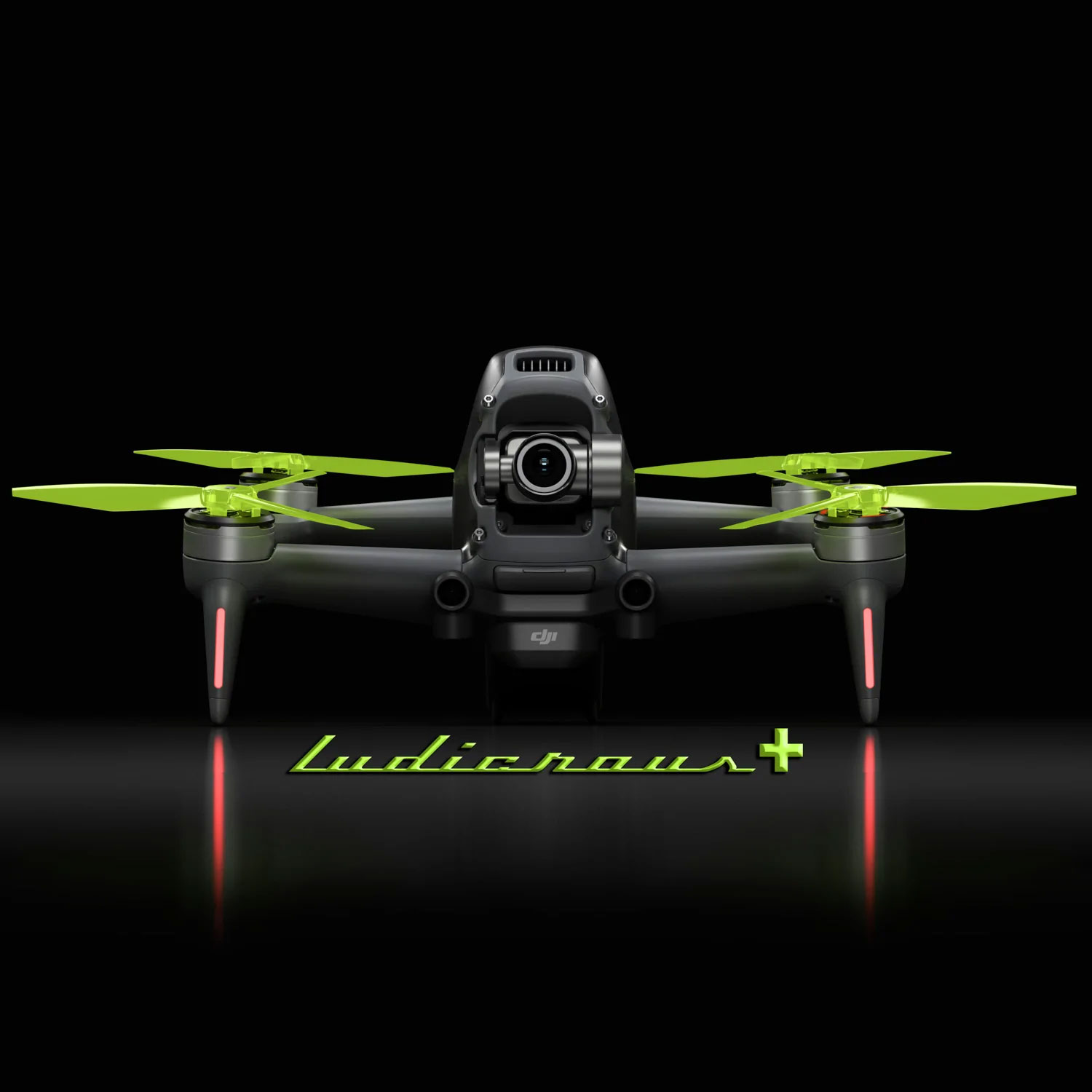 MA DJI FPV アップグレードプラス・プロペラ 5.4ｘ3.2（ライム）4本セット　DJI FPV Ludicrous +PLUS Upgrade Propeller Set x4 Lime