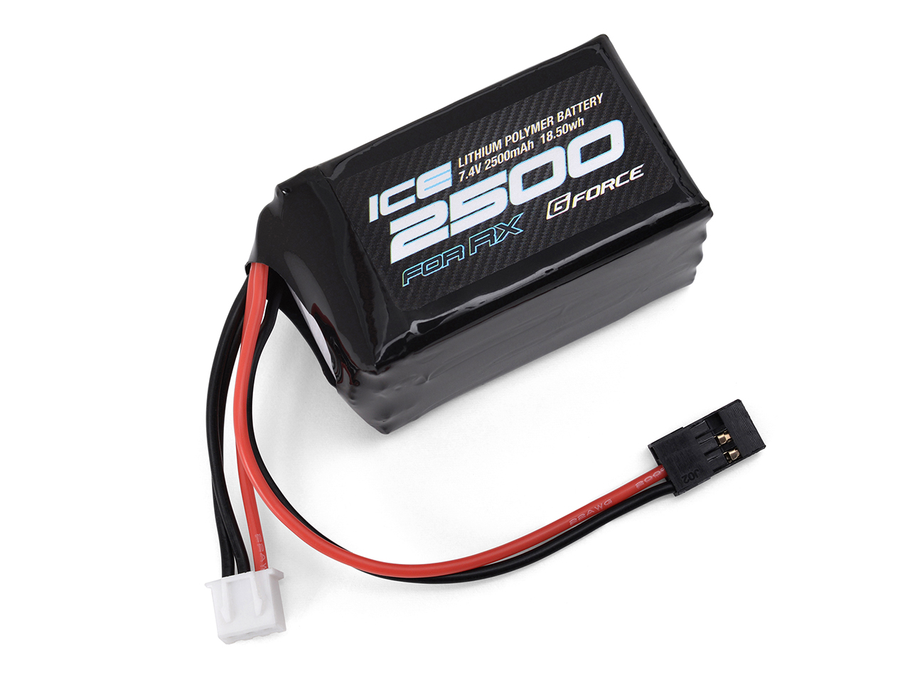 G-FORCE   ICE LiPo 7.4V 2500mAh (受信機用 俵型)  GFG104 ジーフォース