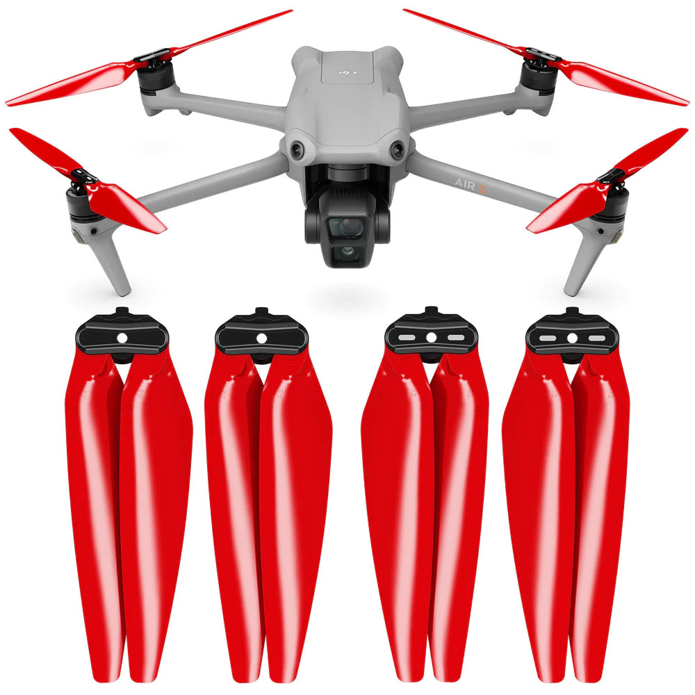 MA DJI Air 3用 STEALTH　アップグレード・プロペラ 8.8ｘ4.9  (オレンジ）4本セット MA.A3S8849FR4