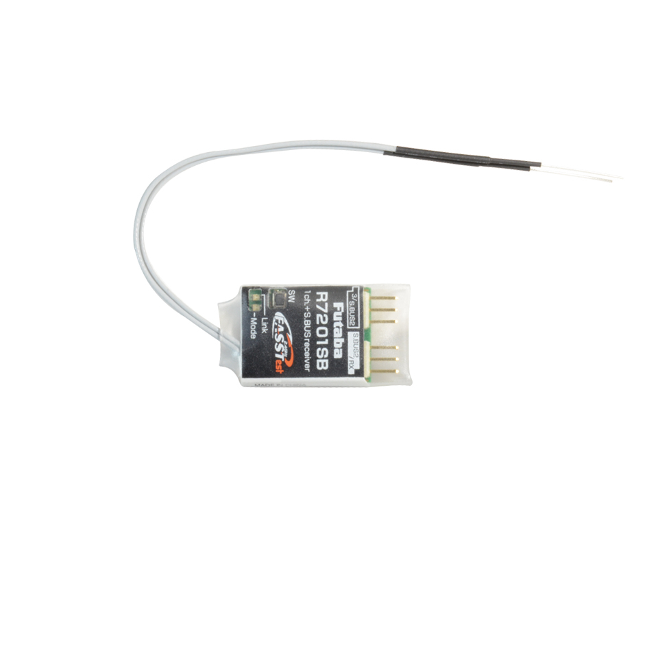 FUTABA R7201SB-2.4G  空用FASSTest方式・デュアルRｘリンクシステム搭載受信機 00107405-3 フタバ 双葉電子工業 039218