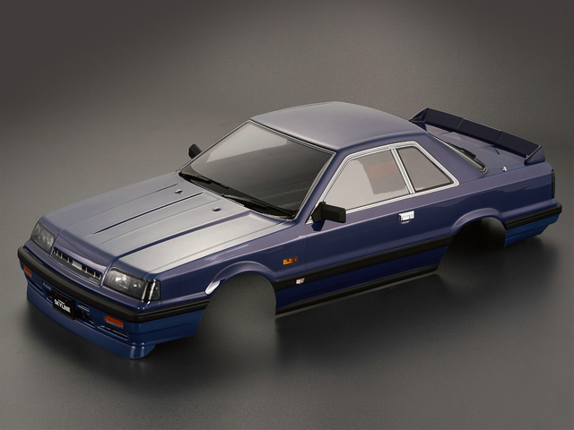 Killerbody 1/10 日産 スカイライン Nissan Skyline (R31)  ブルー フィニッシュドボディ 48678