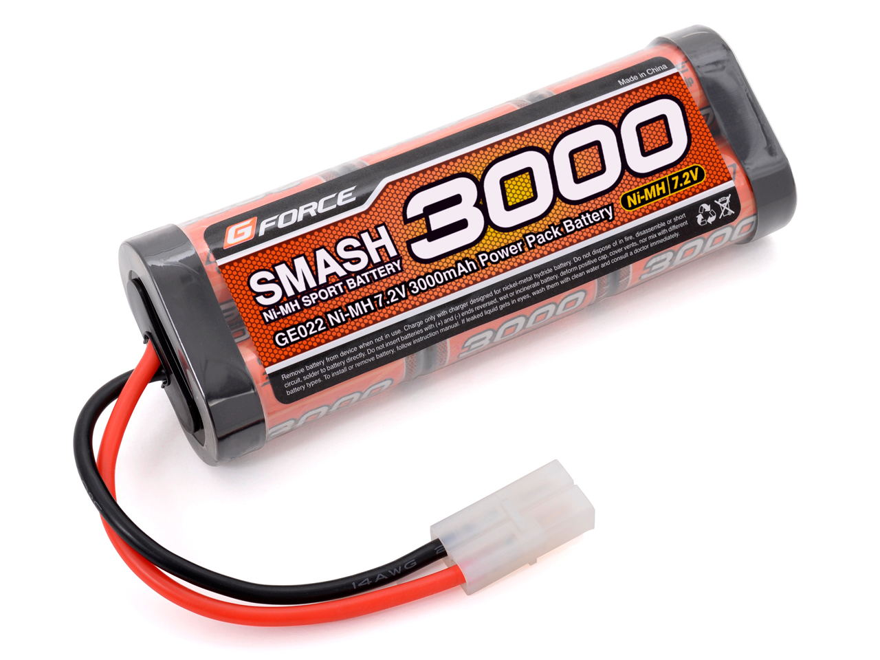 G-FORCE SMASH NiMH 7.2V 3000mAh GE020 カー用ニッケル水素電池 ジーフォース