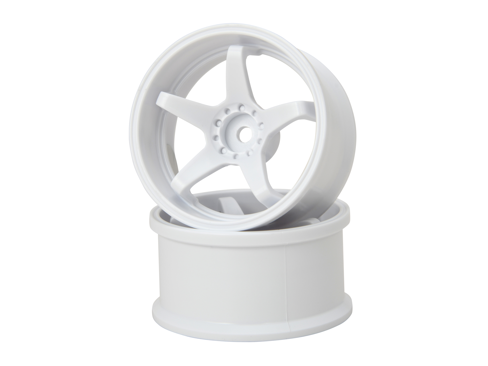 G-FORCE  ハイトラクションドリフト用ホイール（白） N-Type Drift Wheel High Traction/+8/White  GD049 ジーフォース