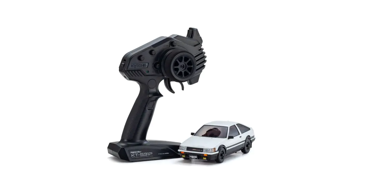 ミニッツAWD トヨタ カローラレビン AE86 ホワイト/ブラック 32641WBK KYOSHO