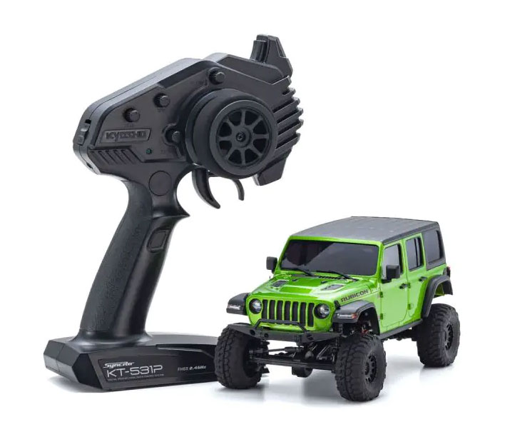 京商 ミニッツ4×4 レディセット ジープ ラングラー アンリミテッド ルビコン モヒート 32536GR KYOSHO