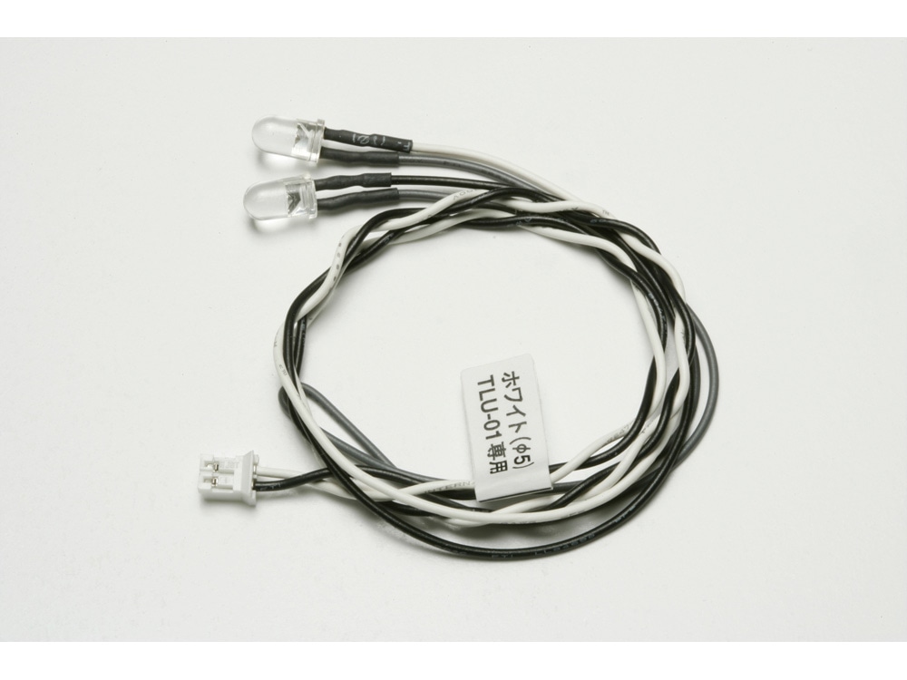 タミヤ OP.910 タミヤLEDライト（φ5ホワイト 2本）ホップアップオプションズ No.910 53910 TAMIYA