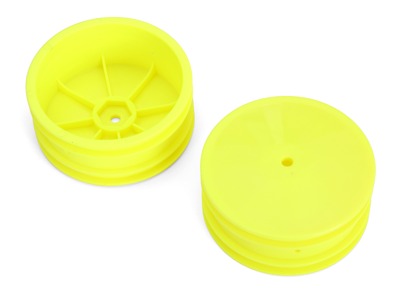 G-FORCE 4WDフロントディッシュホイール2.2インチ(イエロー)  4WD Front Dish Wheel 2.2 (Yellow) GOP172