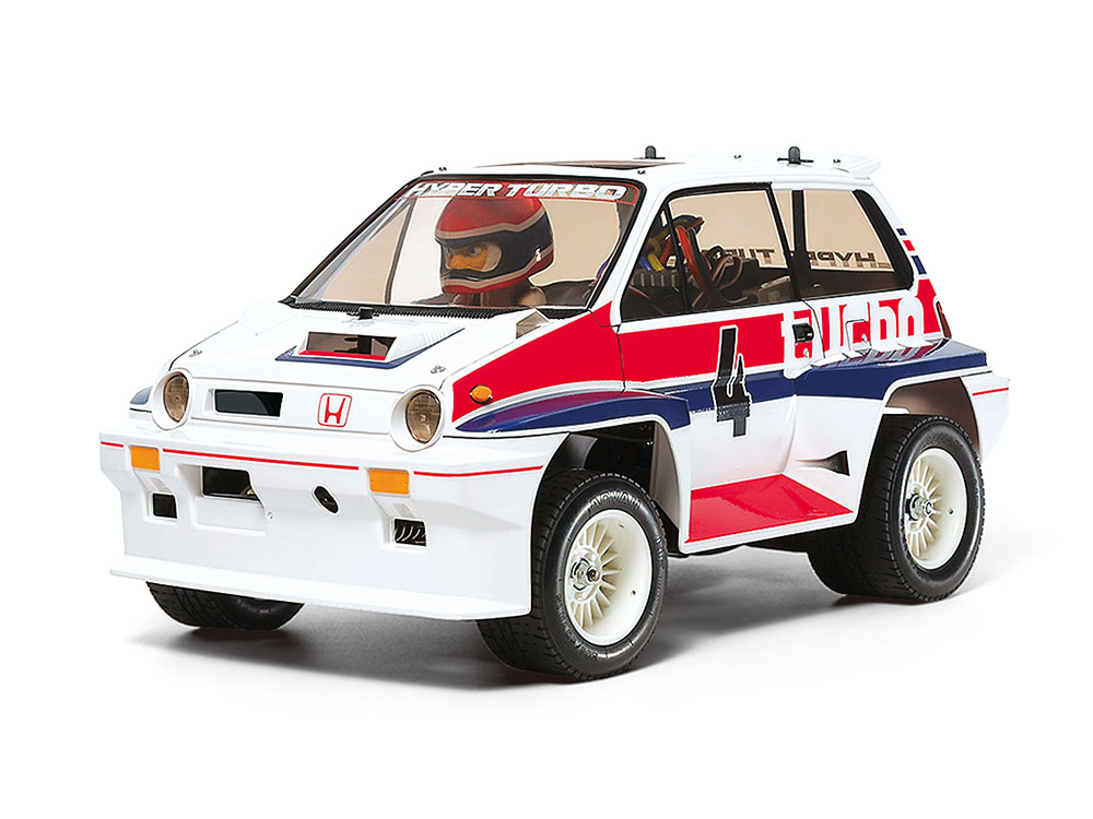 タミヤ 1/10RC Honda シティターボ （WR-02Cシャーシ） 電動RCカーシリーズ No.611 58611