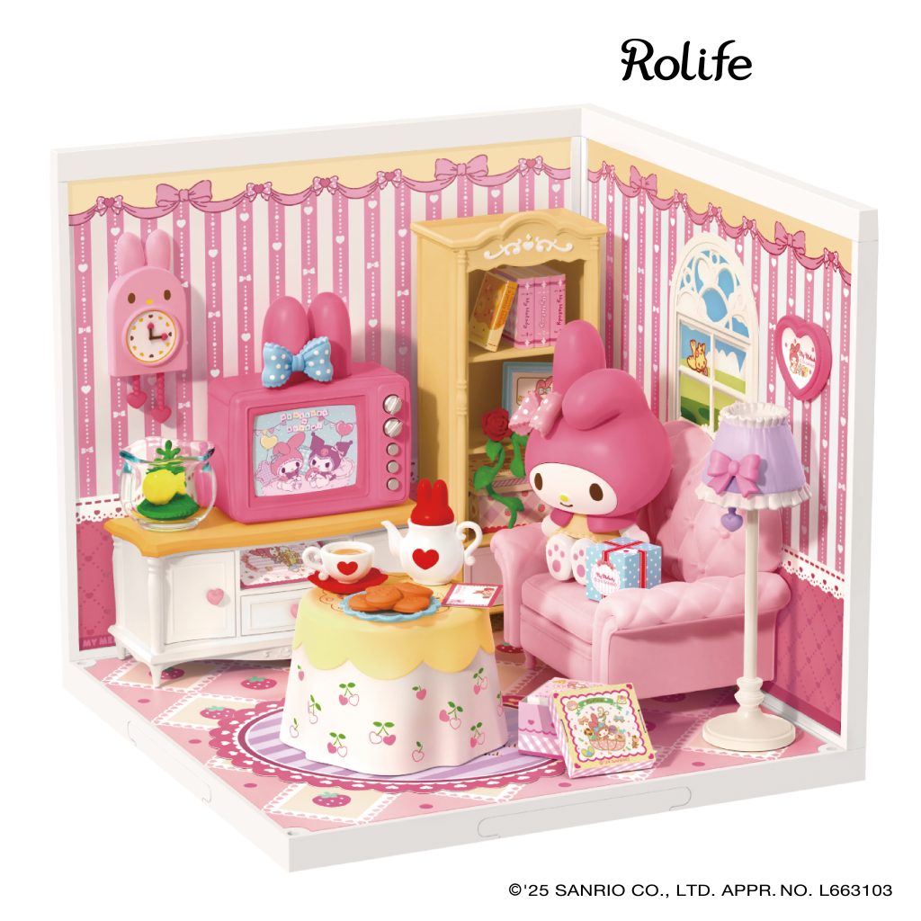 ROBOTIME DIYキット DWL01 マイメロディのリビングルーム ROLIFE