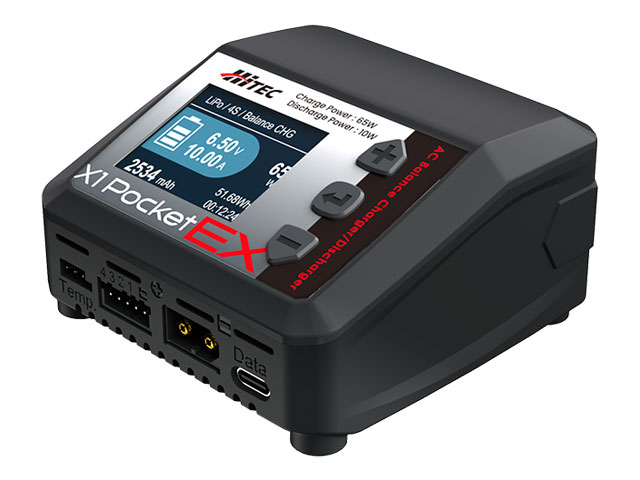 ハイテック ACバランス充・放電器 X1 ポケット EX (HITEC X1 Pocket EX) 44373