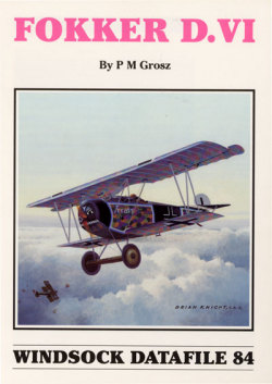 フォッカーD.VI / FOKKER D.VI (DATAFILES 84) 【メール便可】
