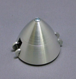 MPJ7003 40mm折ペラ用アルミスピンナー(4.0-2-6)★