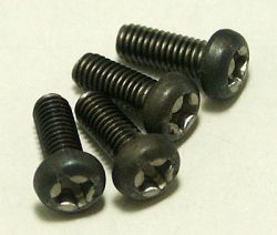 ニフテック チタン M3X5 ナベ小ネジ(+)4本入り(B-29405) 【メール便可】